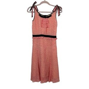 Elegant Pink Sleeveless Dress